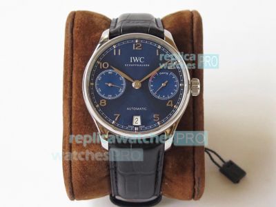 ZF Factory IWC Portugieser 7 Days Watch Blue Dial 42MM I Best China Replica Watch